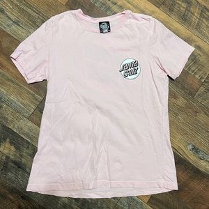 Santa Cruz Baby Pink T shirt